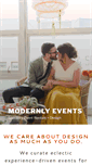 Mobile Screenshot of modernlyevents.com